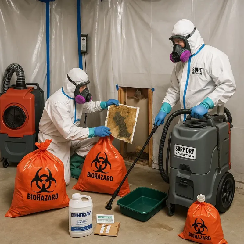 Contaminated Water Handling Protocols process in Lynchburg, MS